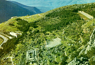 ARCHAELOGICAL SITE OF DELPHI